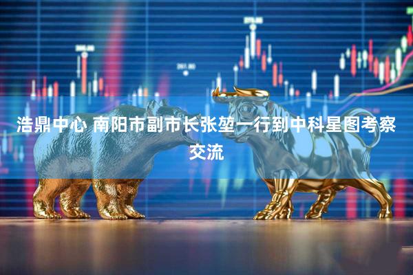 浩鼎中心 南阳市副市长张堃一行到中科星图考察交流